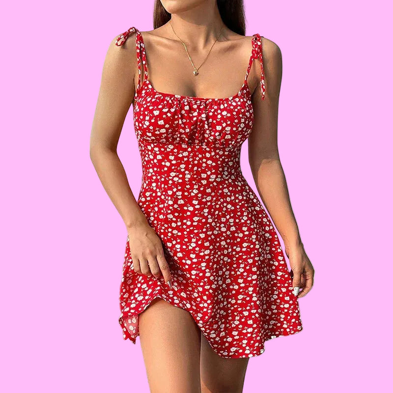 Floral Print Summer Dress